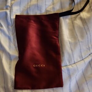 Gucci Deep Red Satin Bag